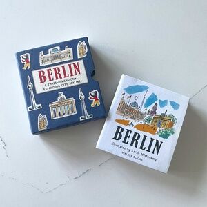 Berlin: 3D Expanding City Skyline Book by Sarah McMenemy | Pop-Up Art Book 📚